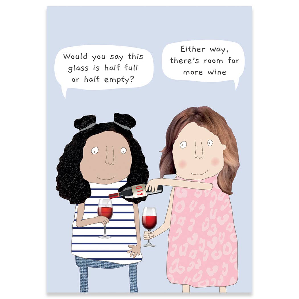 Calypso Cards Inc. - MORE WINE|ROSIE MADE A THING BIRTHDAY CARD ...